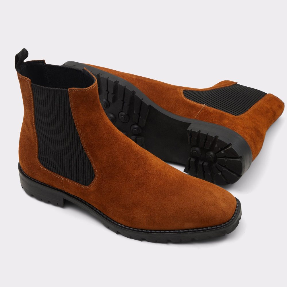 Pánské Boty Aldo Venetian Chelsea boot Béžový | 60728GYJK