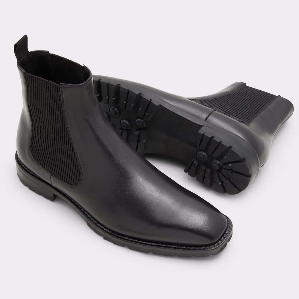 Pánské Boty Aldo Venetian Chelsea boot Černé | 05473OTLV