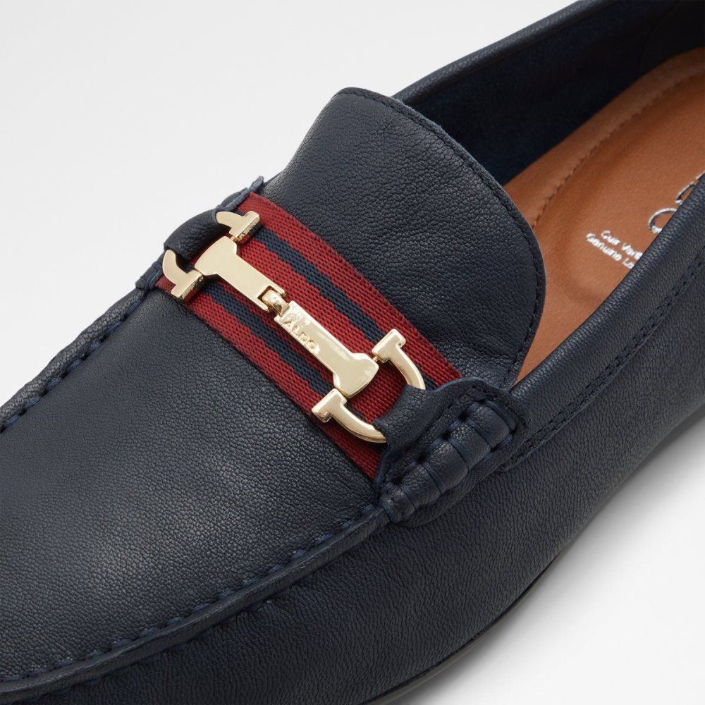 Pánské Casual Boty Aldo Fangio Driving shoe Tmavě Blankyt | 54378SFZT