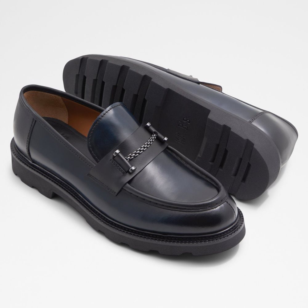 Pánské Casual Boty Aldo Jewels Loafer Tmavě Blankyt | 82169GOUS