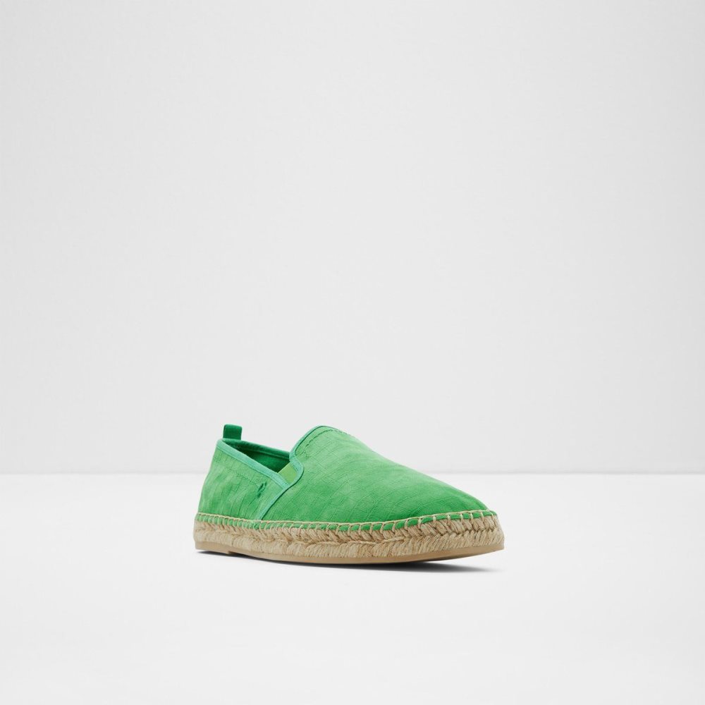 Pánské Casual Boty Aldo Peruco Espadrille Zelene | 07256VHGR