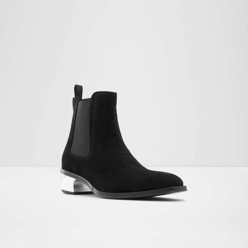 Pánské Chelsea Boty Aldo Zinnio Chelsea boot Černé | 85104NTIK