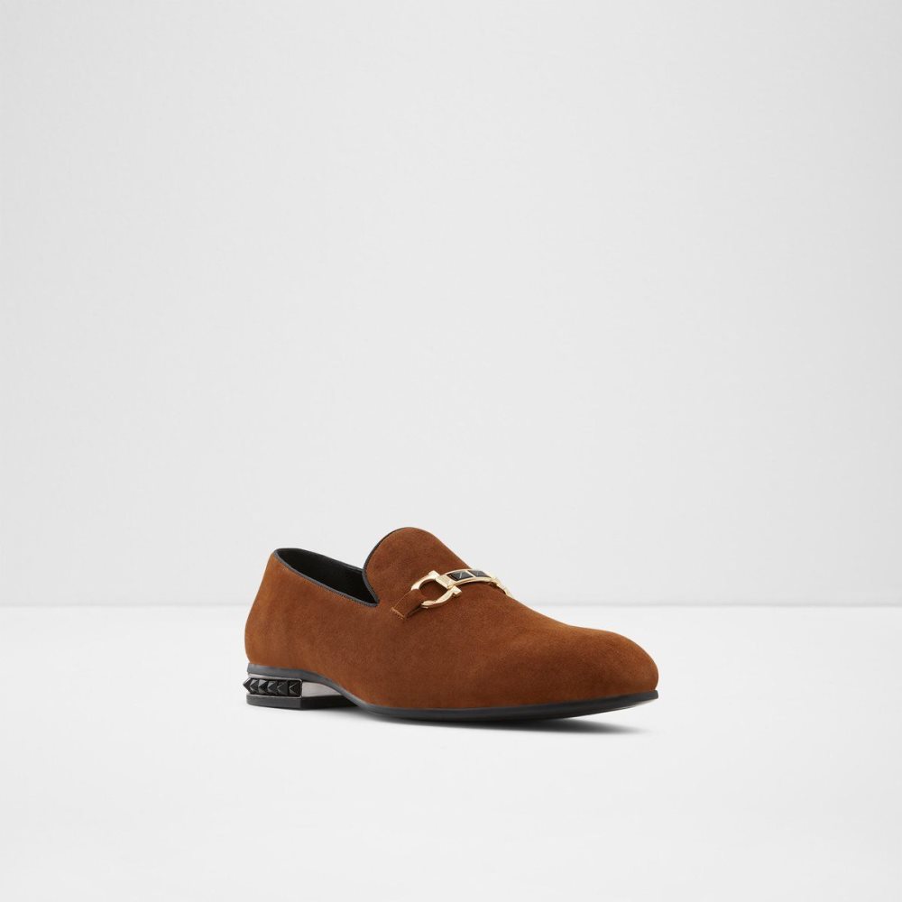 Pánské Mokasíny Aldo Bowtie Loafer Hnědé | 74356SZWD