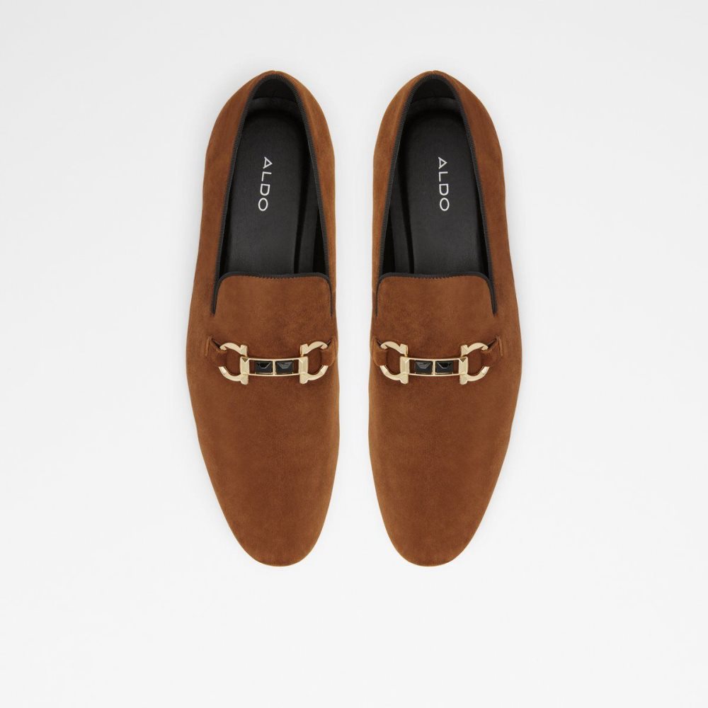 Pánské Mokasíny Aldo Bowtie Loafer Hnědé | 74356SZWD