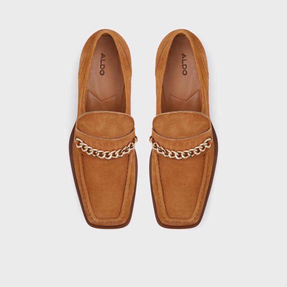 Pánské Mokasíny Aldo Nydendat Loafer - Lug sole Hnědé | 54180ZYOV