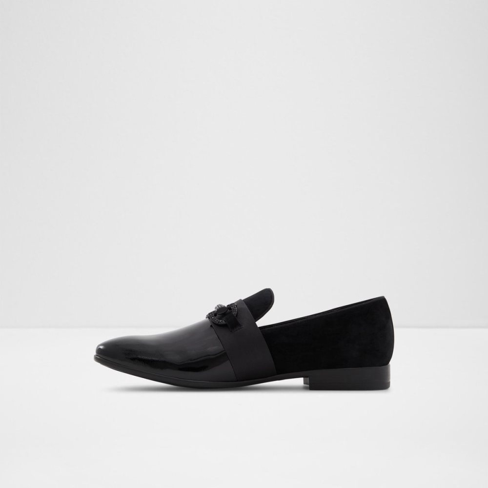 Pánské Mokasíny Aldo Popluxe Loafer Černé | 06582LXZJ