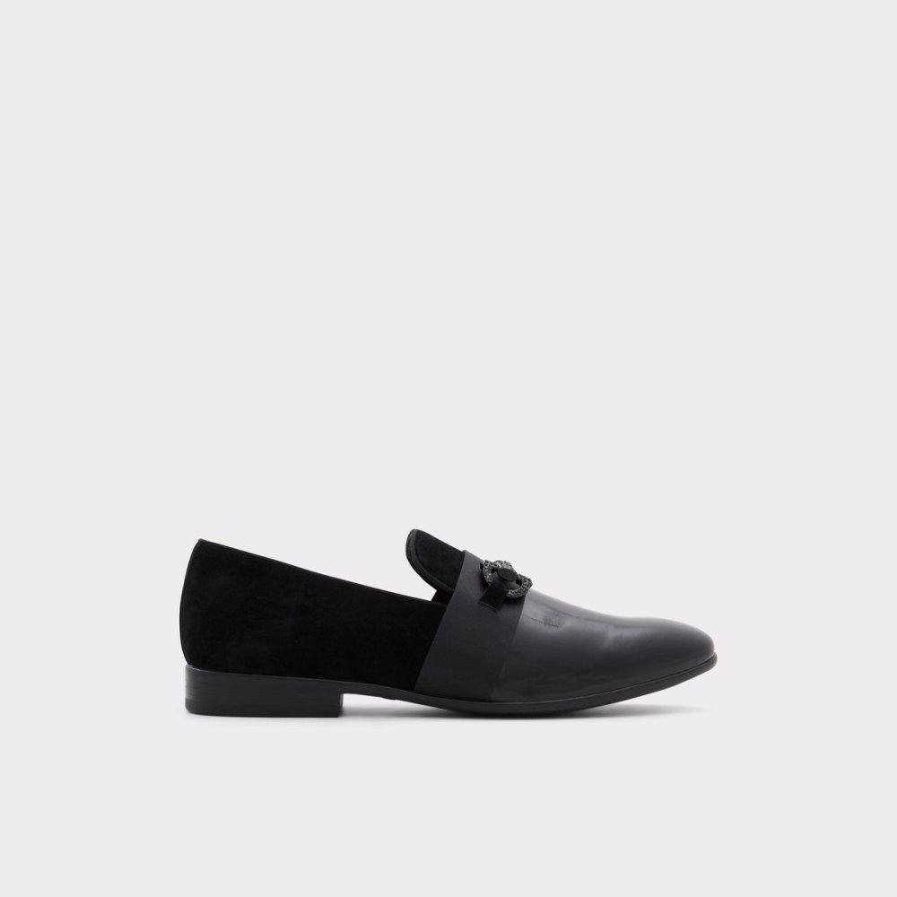 Pánské Mokasíny Aldo Popluxe Loafer Černé | 06582LXZJ