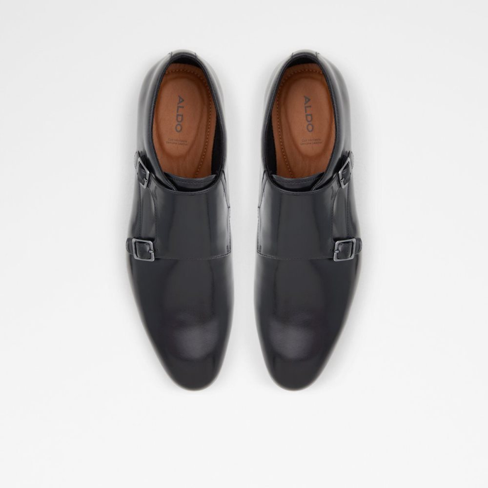 Pánské Mokasíny Aldo Wilde Monkstrap loafer Černé | 85743BOZM