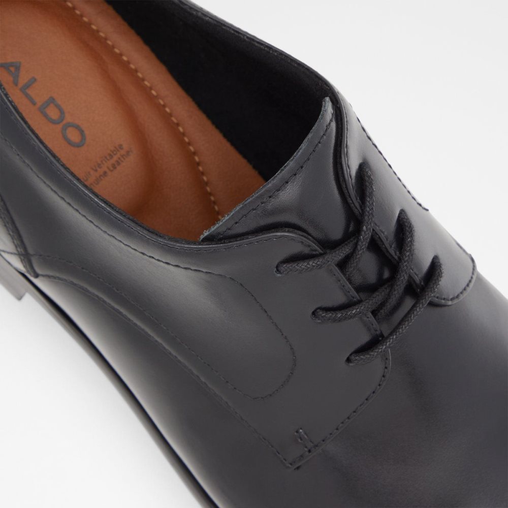 Pánské Oxfordky Aldo Delfordflex Derby shoe Černé | 81736ZPDU