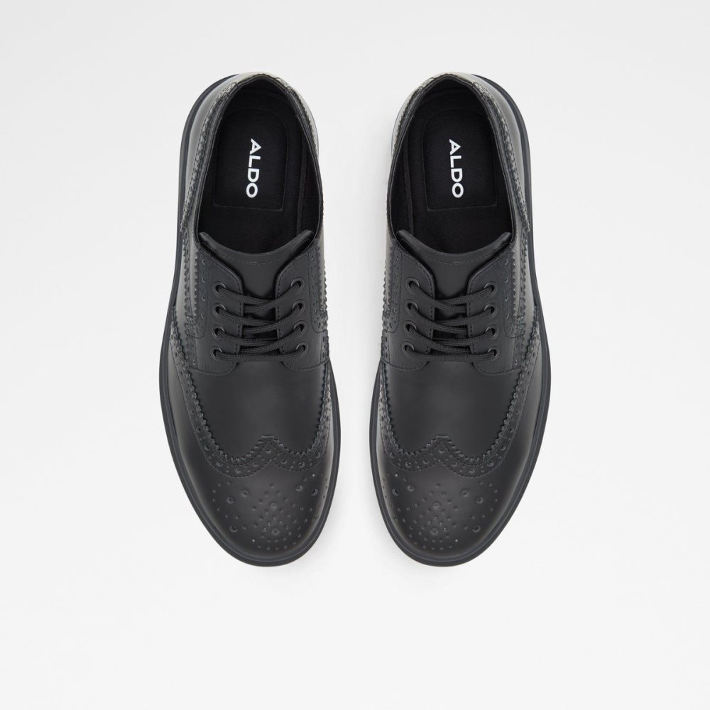 Pánské Oxfordky Aldo Monolite Oxford shoe - Cup sole Černé | 75841HEOS