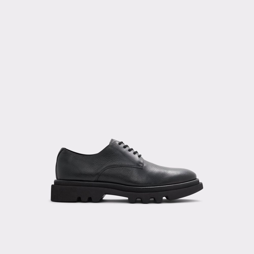 Pánské Oxfordky Aldo Sergei Oxford shoe - Lug sole Černé | 16972LVRT