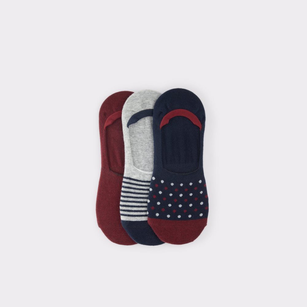 Pánské Ponožky Aldo Slopyllan Socks Bordo | 02956VERZ