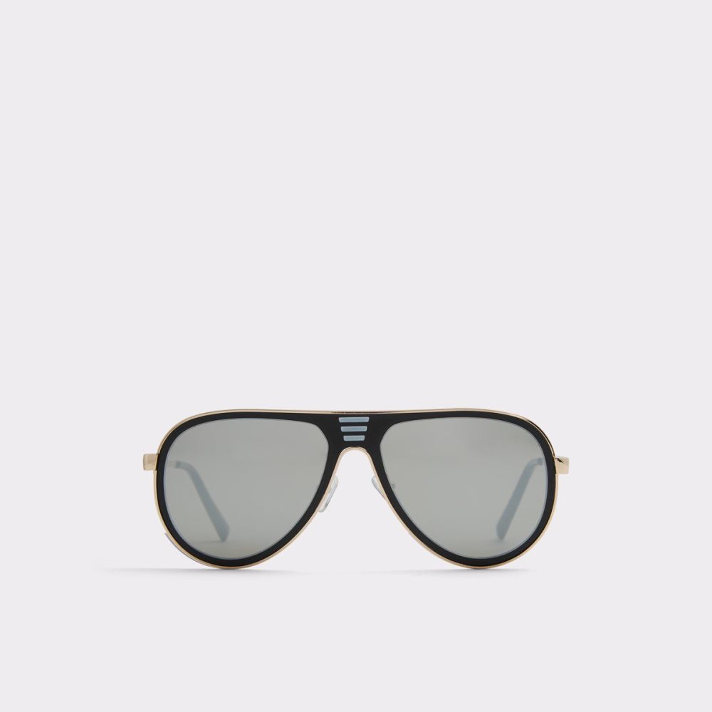 Pánské Sluneční Brýle Aldo Barnish Aviator sunglasses Černé | 93750ULPN