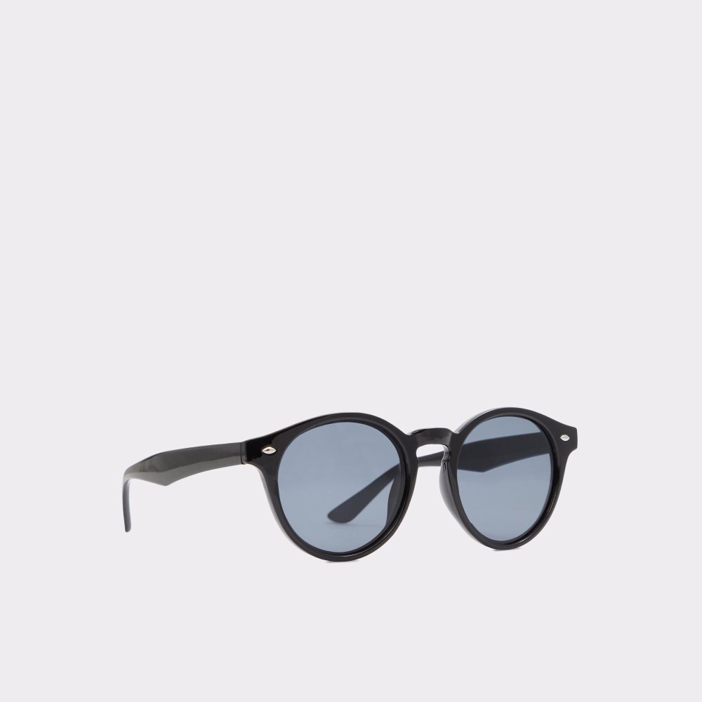 Pánské Sluneční Brýle Aldo Graewien Round sunglasses Černé | 50682POFX