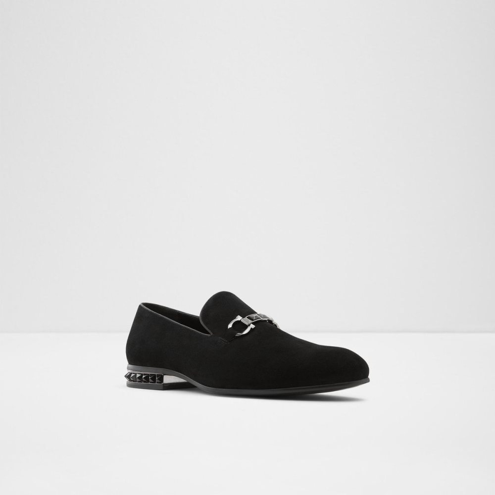 Pánské Společenské Boty Aldo Bowtie Loafer Černé | 35647BIUN