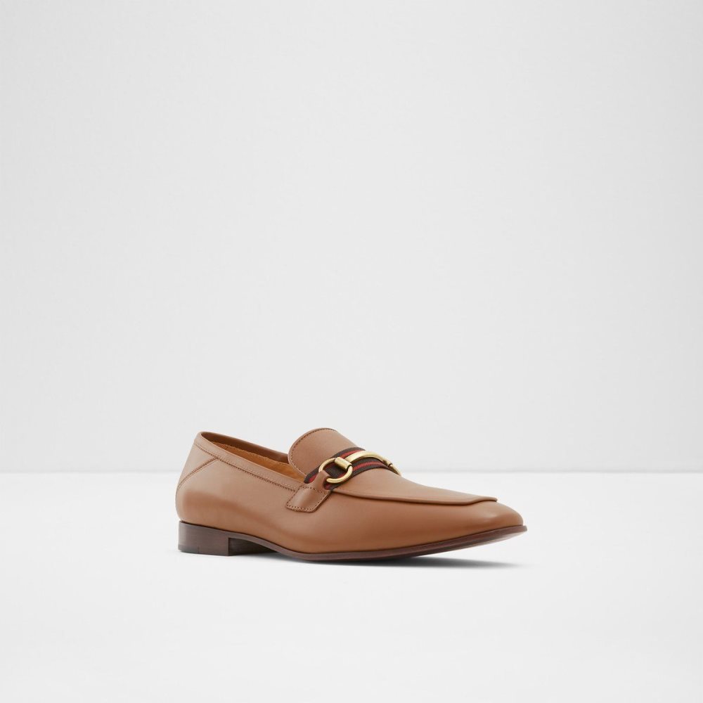 Pánské Společenské Boty Aldo Heliothis Loafer Hnědé | 53984CBDP