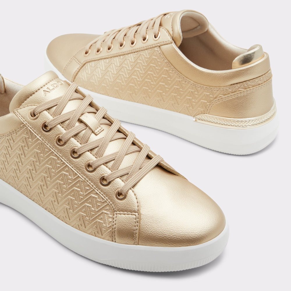 Pánské Tenisky Aldo Aveo Low top sneaker - Cup sole Zlaté | 43107GDKQ