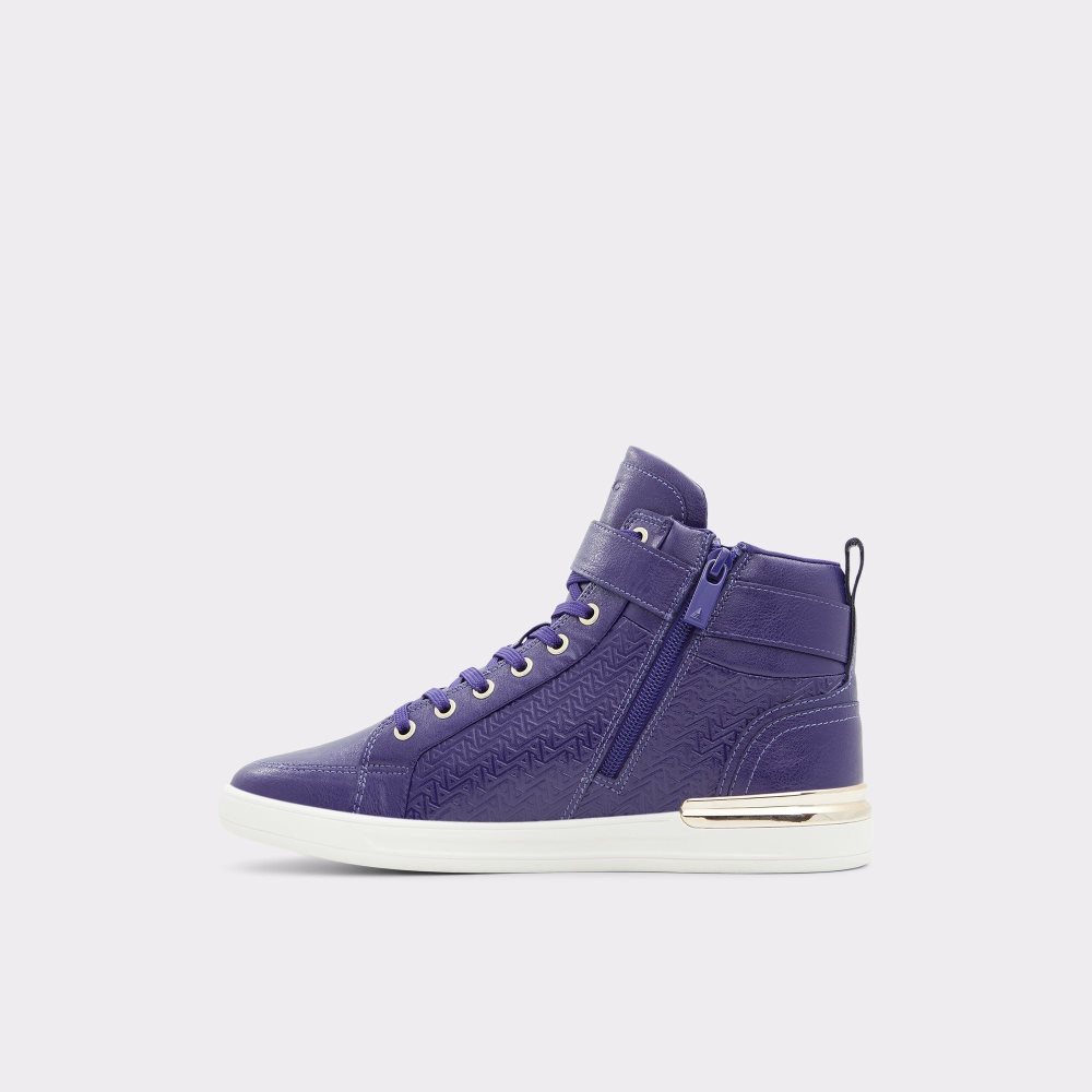 Pánské Tenisky Aldo Brauerr High top sneaker - Cup sole Tmavě Fialové | 07328CTUR