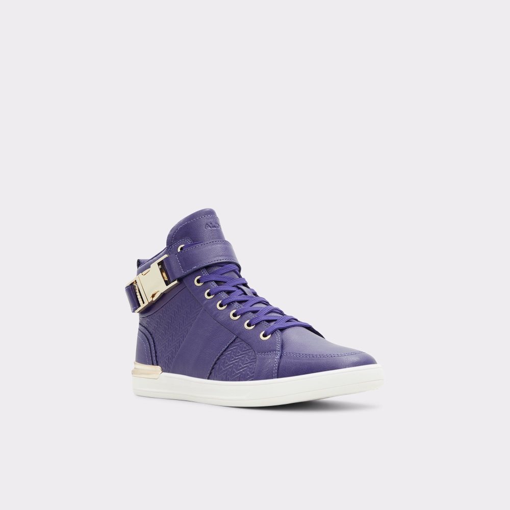 Pánské Tenisky Aldo Brauerr High top sneaker - Cup sole Tmavě Fialové | 07328CTUR