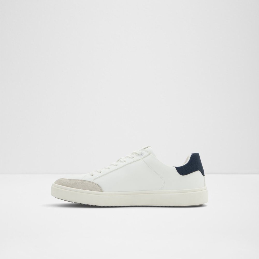 Pánské Tenisky Aldo Courtspec Low top sneaker - Cup sole Bílé | 85764FTCP