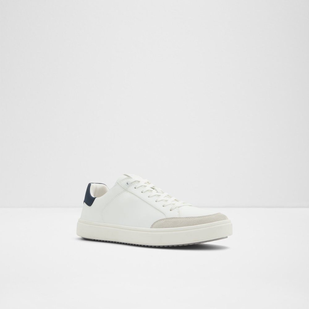 Pánské Tenisky Aldo Courtspec Low top sneaker - Cup sole Bílé | 85764FTCP