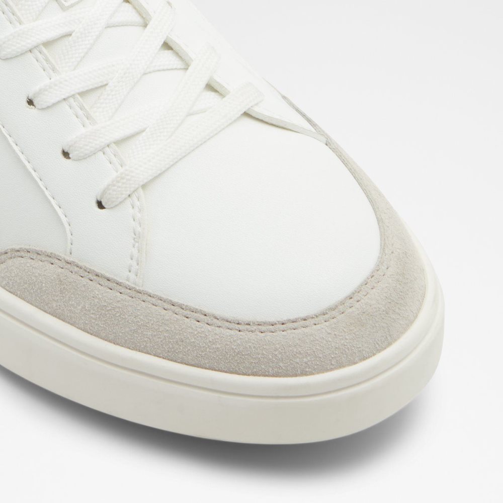 Pánské Tenisky Aldo Courtspec Low top sneaker - Cup sole Bílé | 85764FTCP