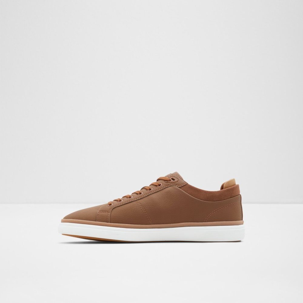 Pánské Tenisky Aldo Finespec Low top sneaker - Cup sole Hnědé | 76851GDKM