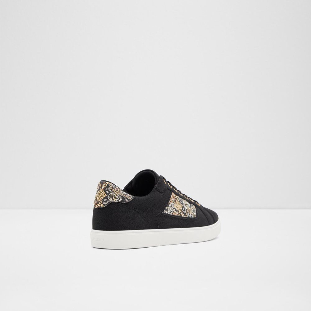 Pánské Tenisky Aldo Popstep High top sneaker - Cup sole Černé | 40365GDOT