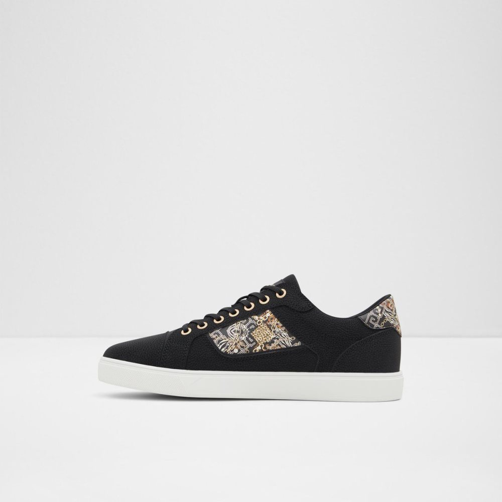 Pánské Tenisky Aldo Popstep High top sneaker - Cup sole Černé | 40365GDOT