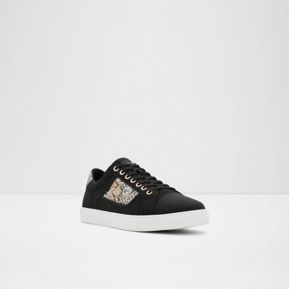 Pánské Tenisky Aldo Popstep High top sneaker - Cup sole Černé | 40365GDOT