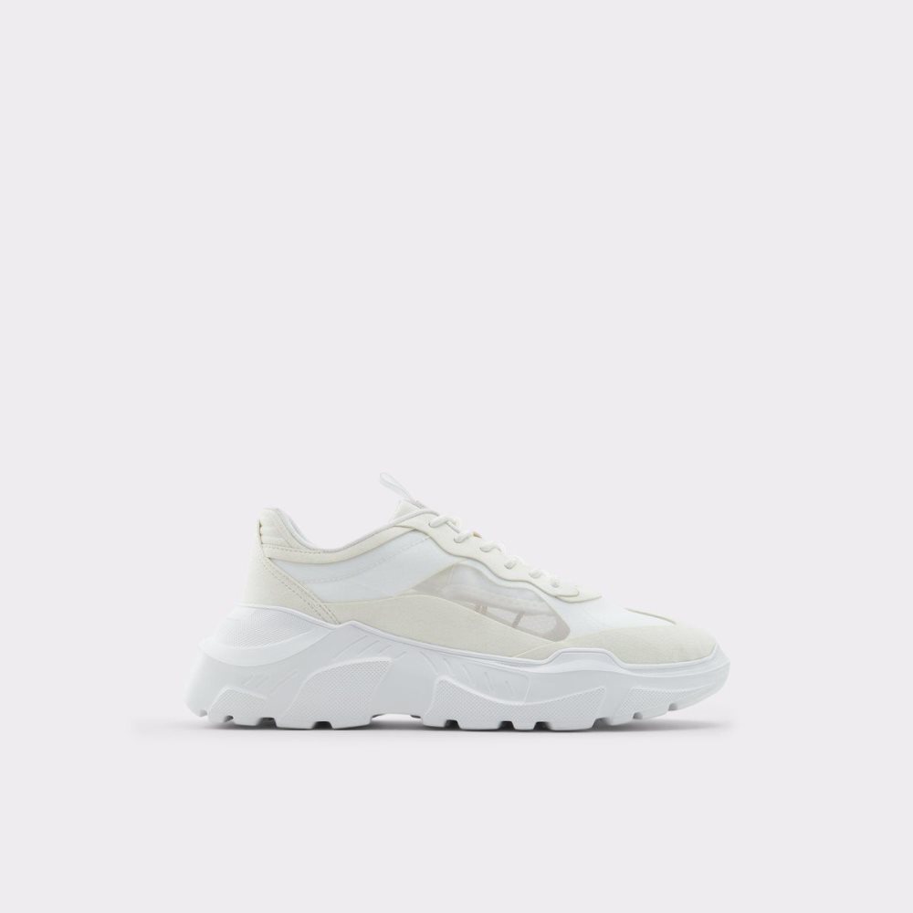 Pánské Tenisky Aldo Quicksole Low top sneaker - Jogger sole Bílé | 75896AVUM