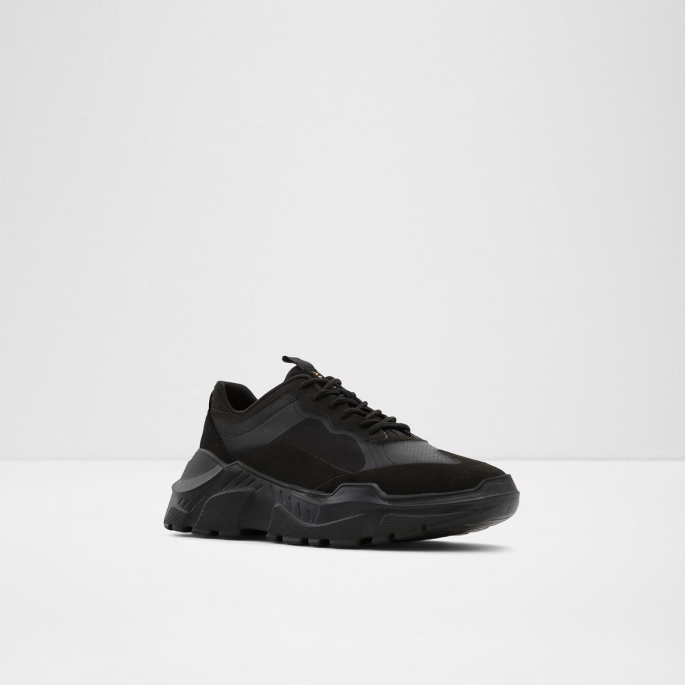 Pánské Tenisky Aldo Quicksole Low top sneaker - Jogger sole Černé | 04129UCZG