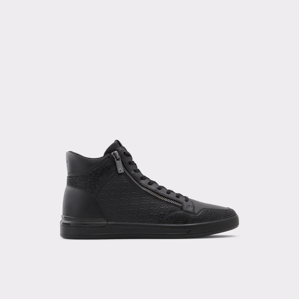 Pánské Tenisky Aldo Sauerbergg High top sneaker - Cup sole Černé | 47623KBTZ