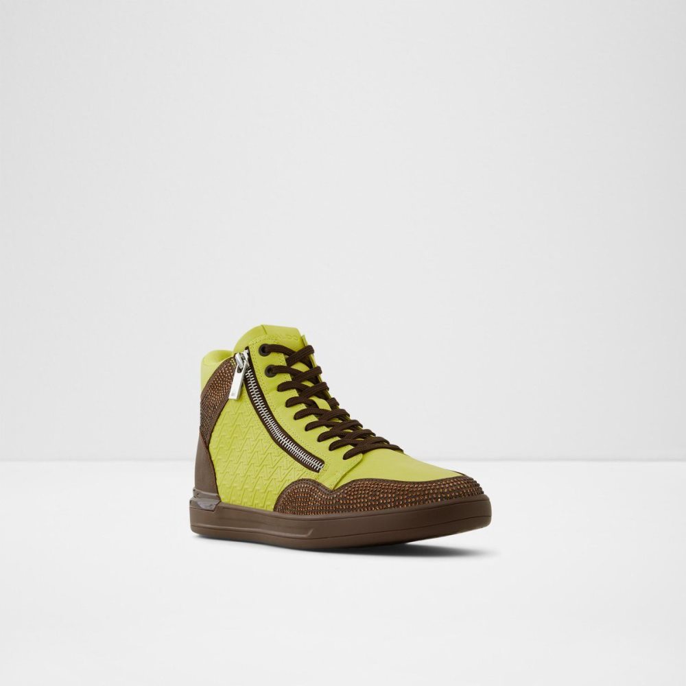 Pánské Tenisky Aldo Sauerbergg High top sneaker - Cup sole Světle Zelene | 51942JYDL