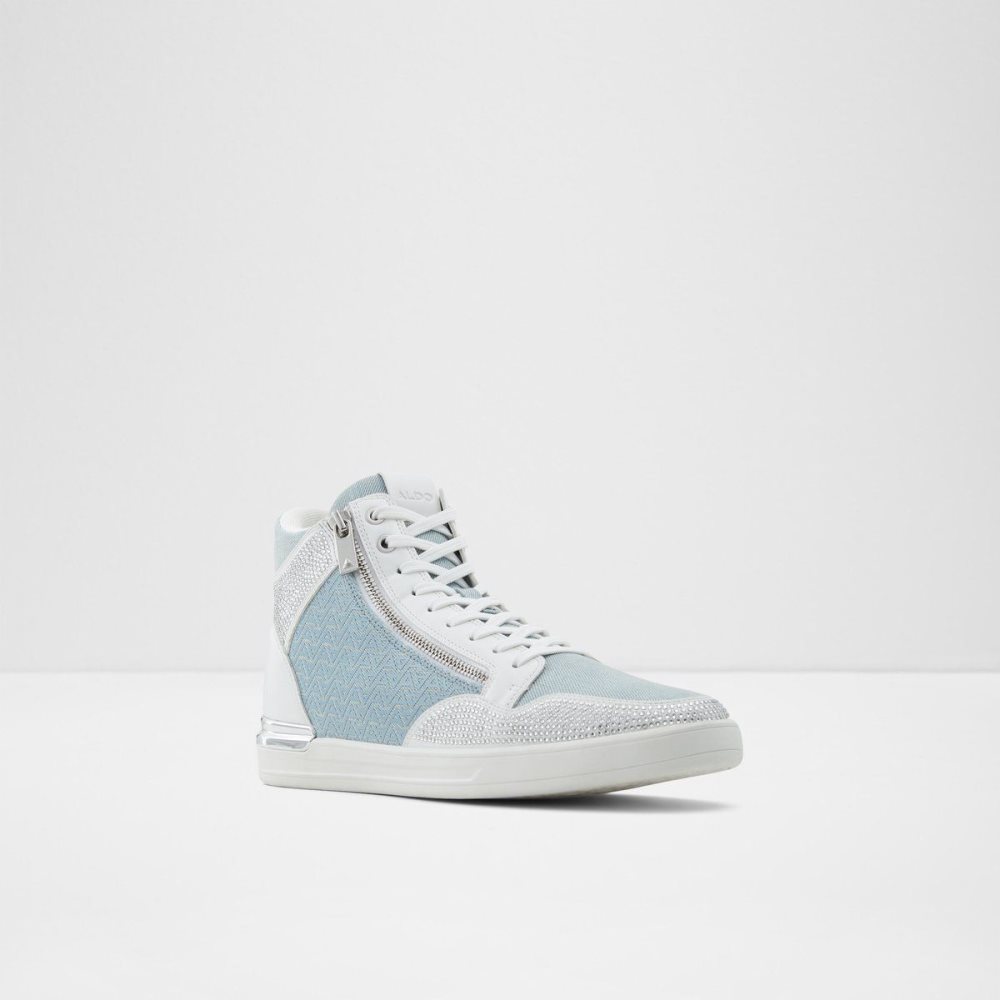 Pánské Tenisky Aldo Sauerbergg High top sneaker - Cup sole Bílé | 98105CESM