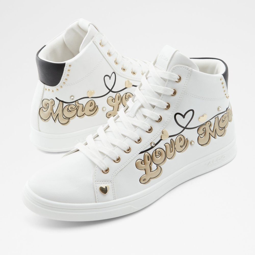 Pánské Tenisky Aldo Toplove High top sneaker Bílé | 62974TSEP