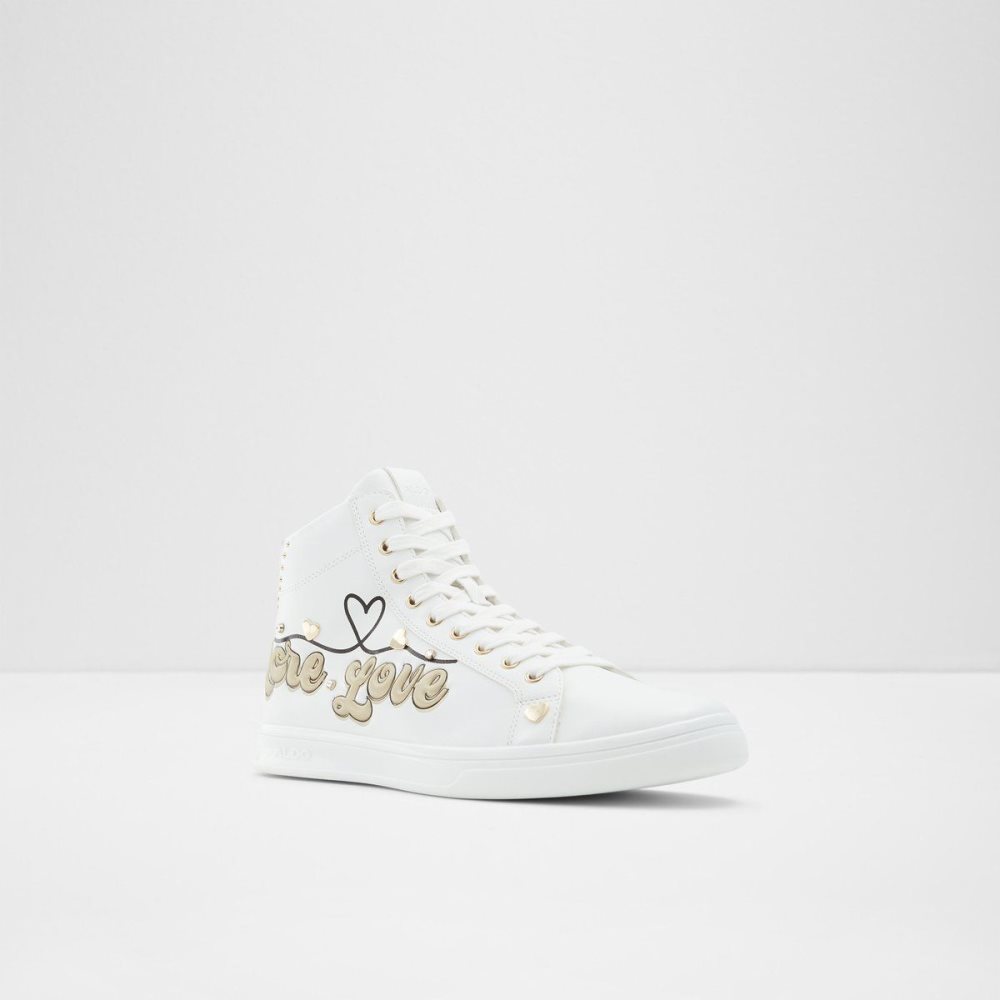 Pánské Tenisky Aldo Toplove High top sneaker Bílé | 62974TSEP