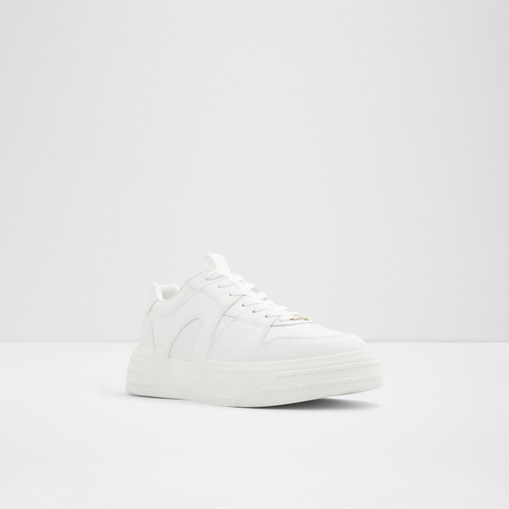 Pánské Tenisky Aldo Zeus Low top sneaker - Lug sole Bílé | 43692IYAT