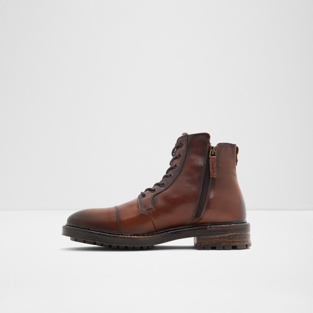 Pánské Šněrovací Boty Aldo Adrardosien Lace-up boot Tmavě Hnědé | 32914TDRZ