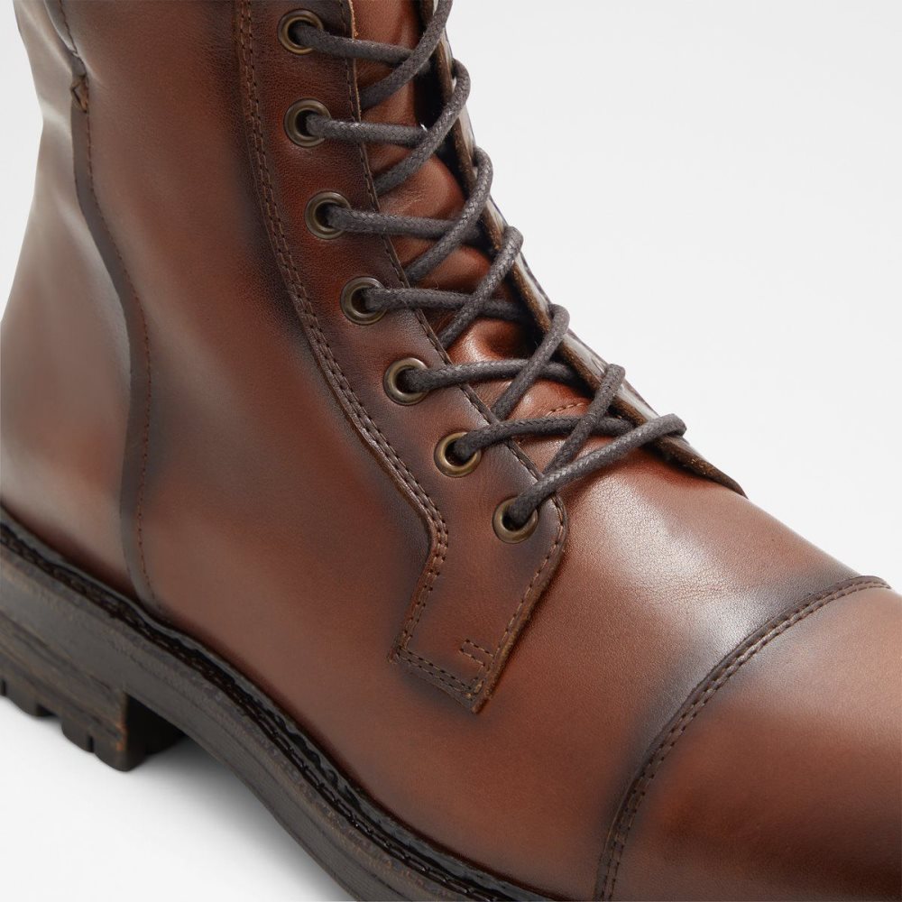 Pánské Šněrovací Boty Aldo Adrardosien Lace-up boot Tmavě Hnědé | 32914TDRZ