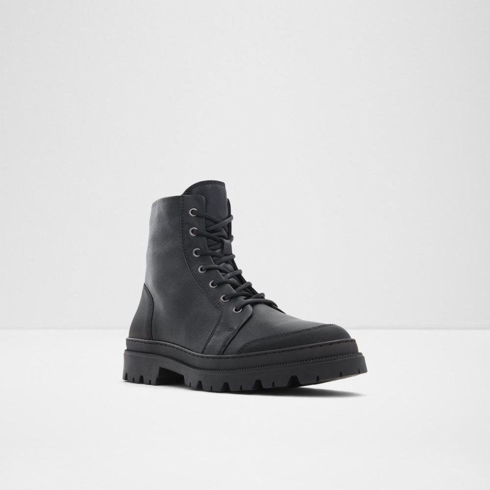 Pánské Šněrovací Boty Aldo Berze Lace up boot Černé | 38426VNEK