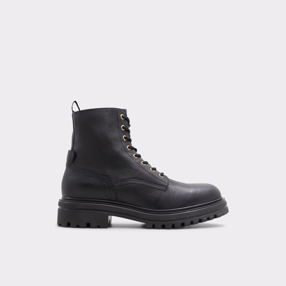 Pánské Šněrovací Boty Aldo Falconer Lace-up boot - Lug sole Černé | 92458QFTP