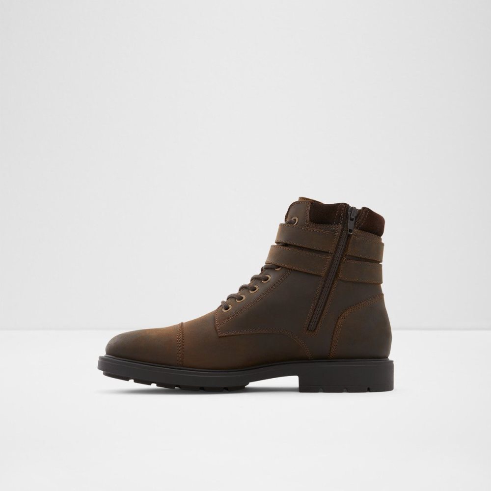 Pánské Šněrovací Boty Aldo Jokubas Lace-up boot Tmavě Hnědé | 40278GAIO