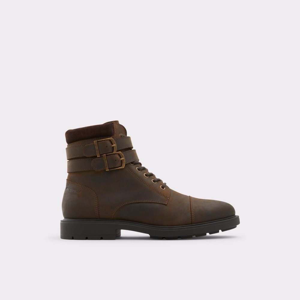 Pánské Šněrovací Boty Aldo Jokubas Lace-up boot Tmavě Hnědé | 40278GAIO