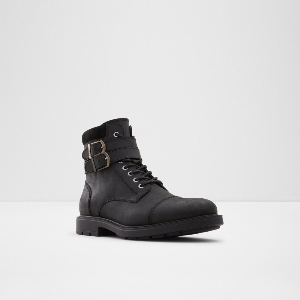 Pánské Šněrovací Boty Aldo Jokubas Lace-up boot Černé | 70381QHMD