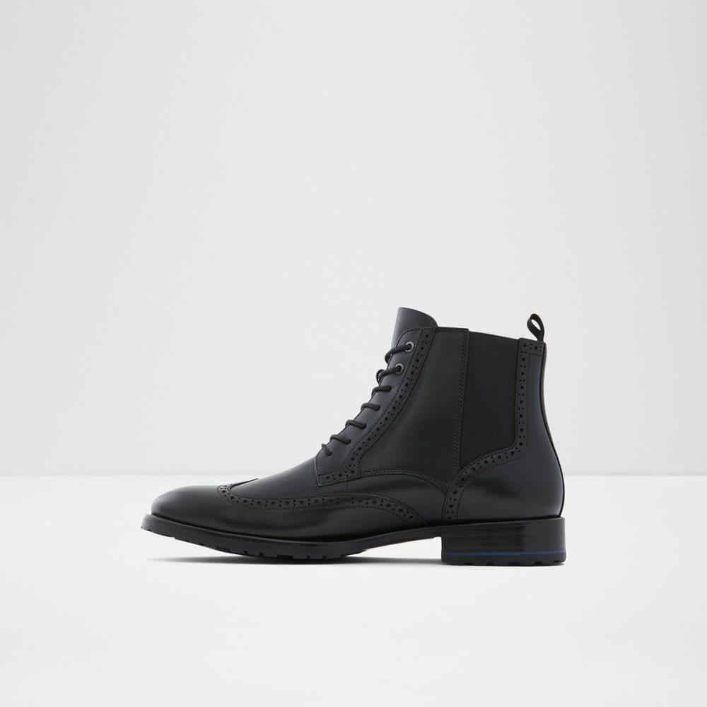 Pánské Šněrovací Boty Aldo Salinger Lace up boot Černé | 78403YOTF