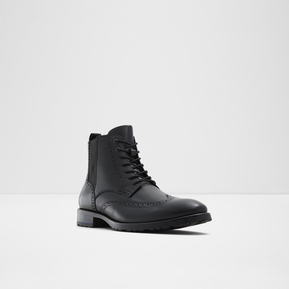 Pánské Šněrovací Boty Aldo Salinger Lace up boot Černé | 78403YOTF