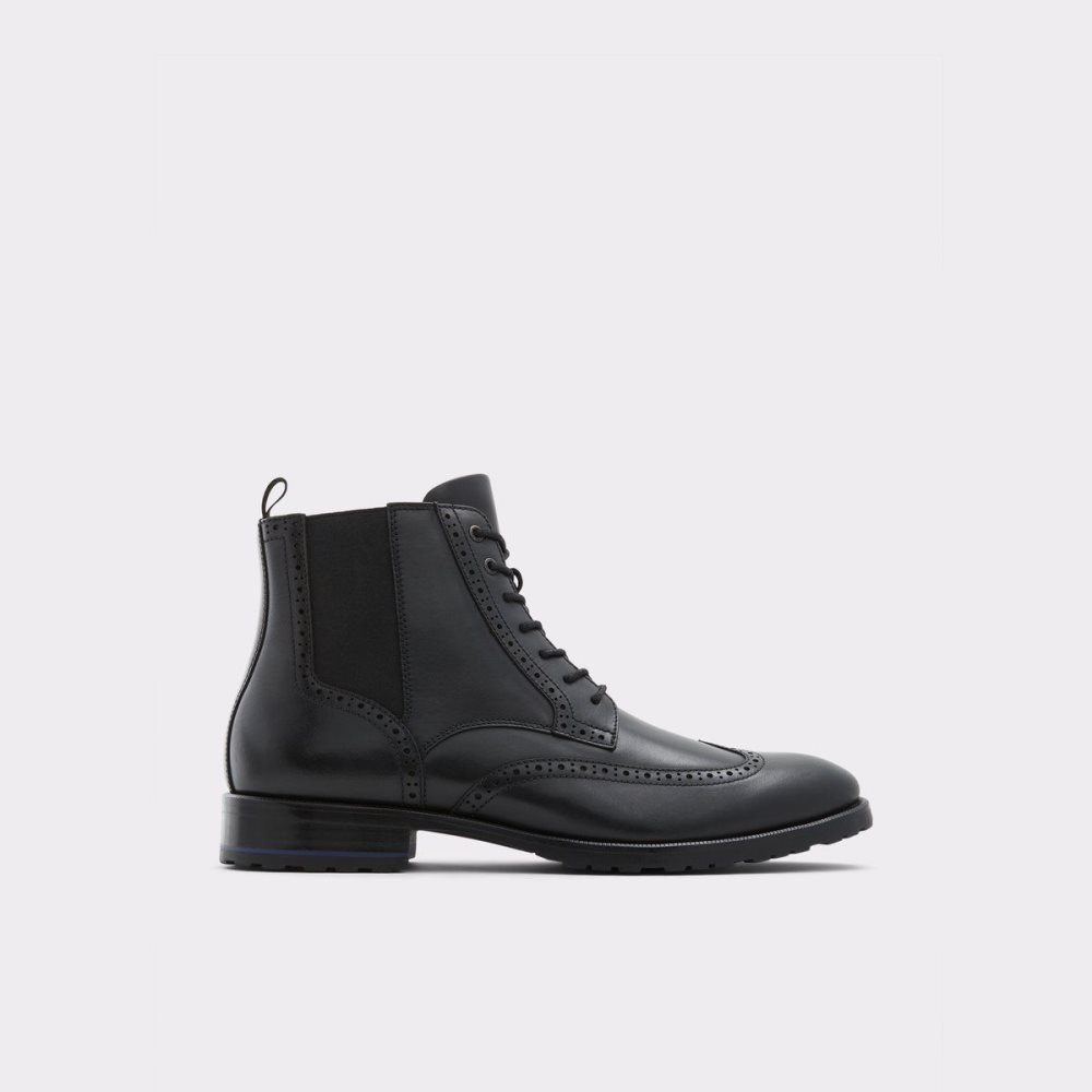 Pánské Šněrovací Boty Aldo Salinger Lace up boot Černé | 78403YOTF