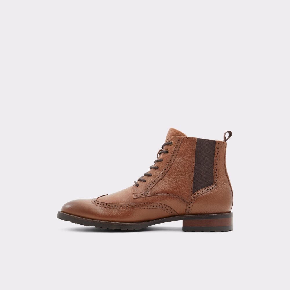 Pánské Šněrovací Boty Aldo Salinger Lace-up boot Hnědé | 63820SGIX