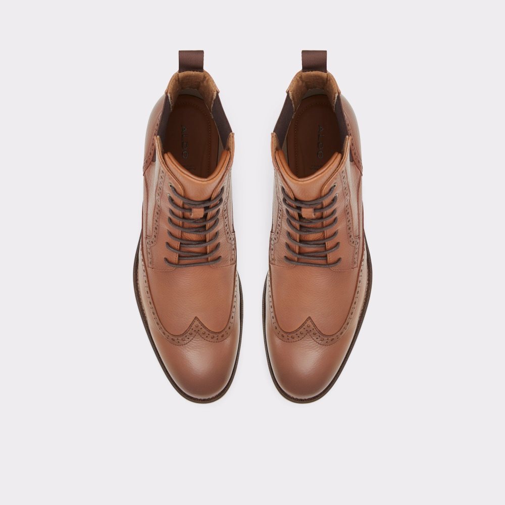 Pánské Šněrovací Boty Aldo Salinger Lace-up boot Hnědé | 63820SGIX